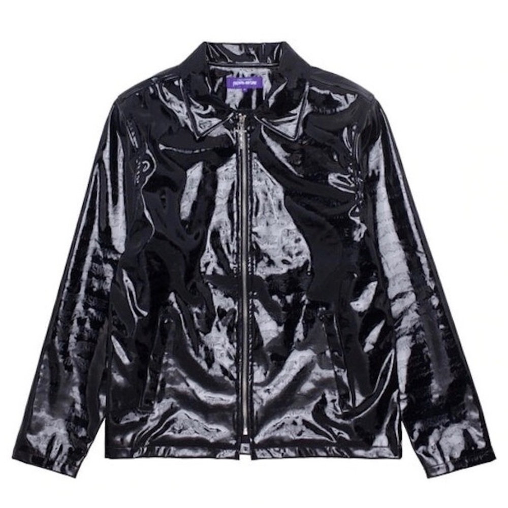 Fucking Awesome (FA) - ‘Stamp Embossed Liquid Vinyl' Work Jacket